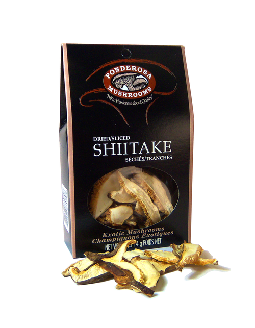 Ponderossa Dried Shiitake Mushrooms